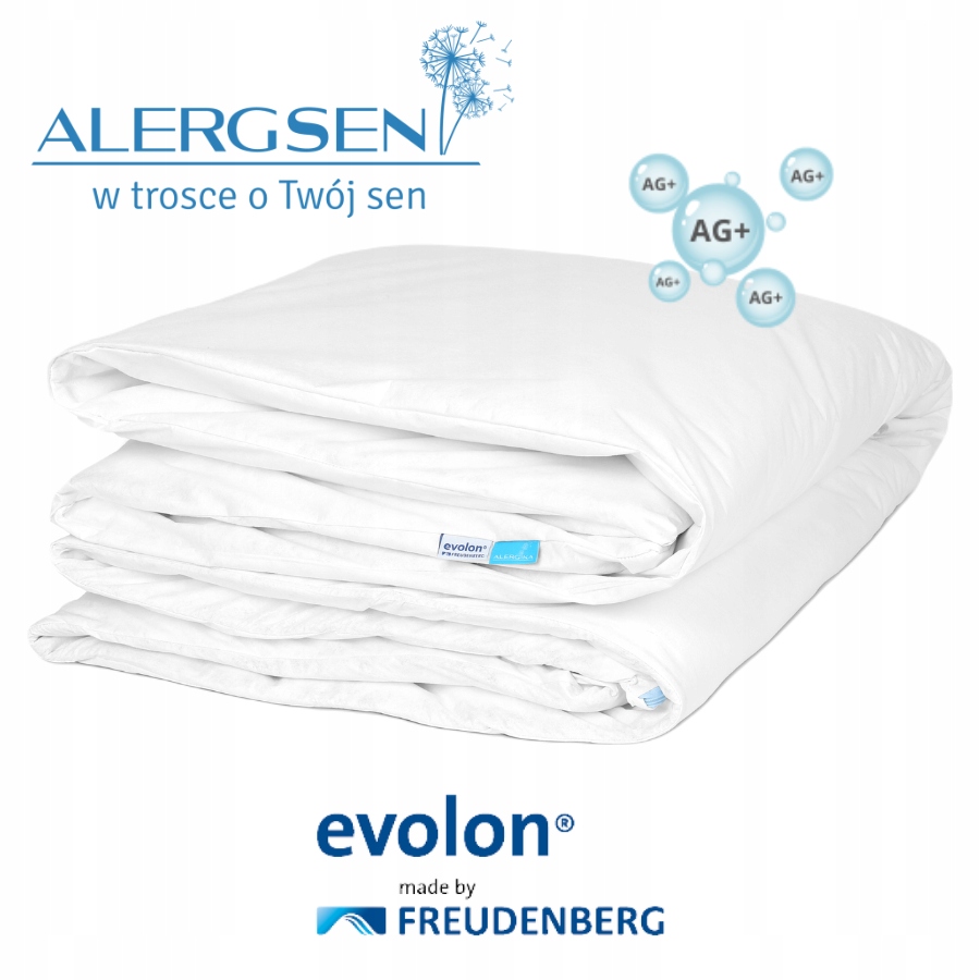 Protiroztočový obal na přikrývku Evolon 220x200 s ionty stříbra Ag+ Derma