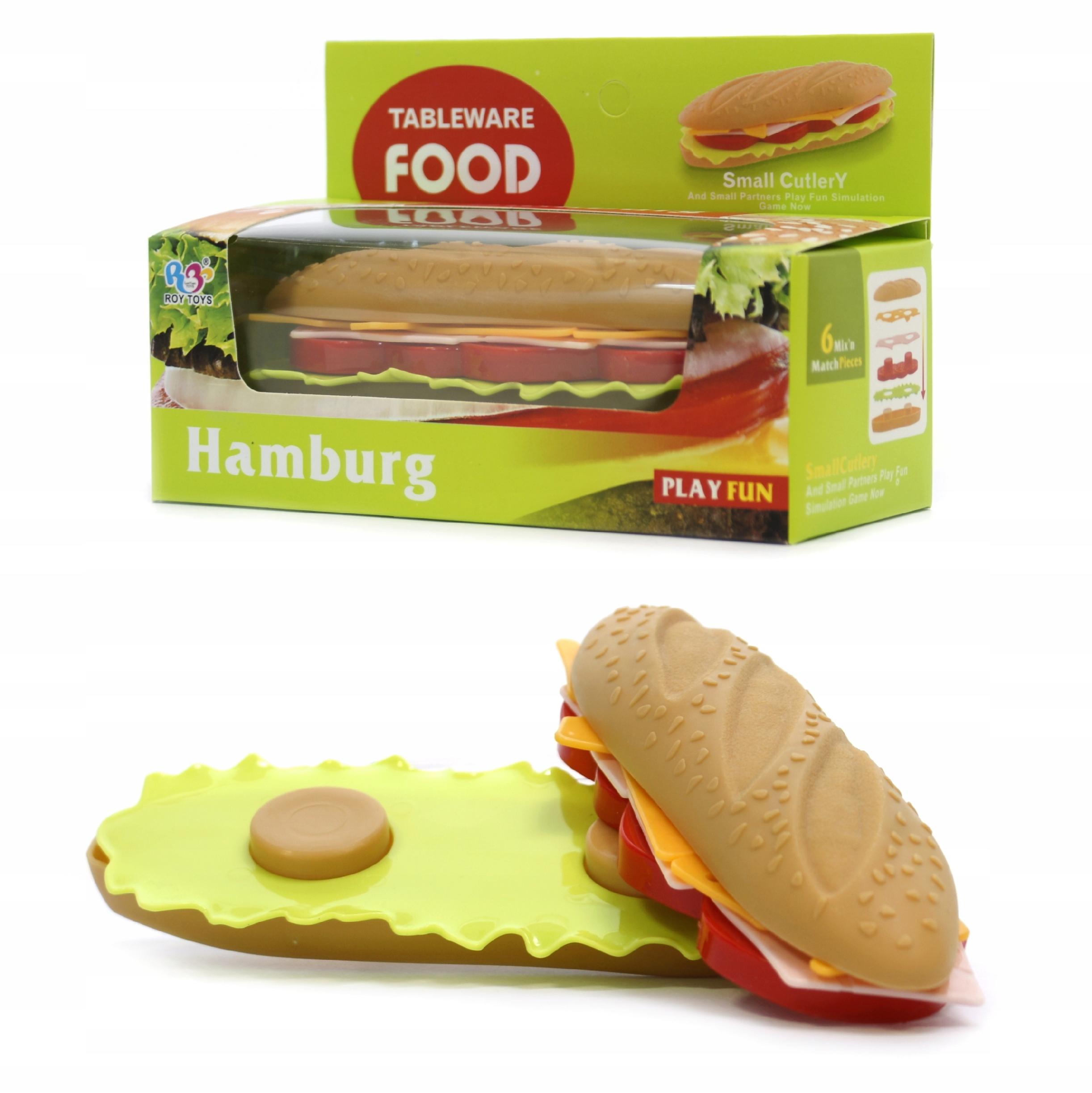 

Kanapka Do Składania zabawkowe jedzenie Hamburger