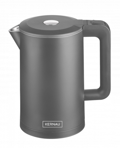 Czajnik elektryczny Kernau Ksk 175 Matt Grey 2200W 1,7 l szary