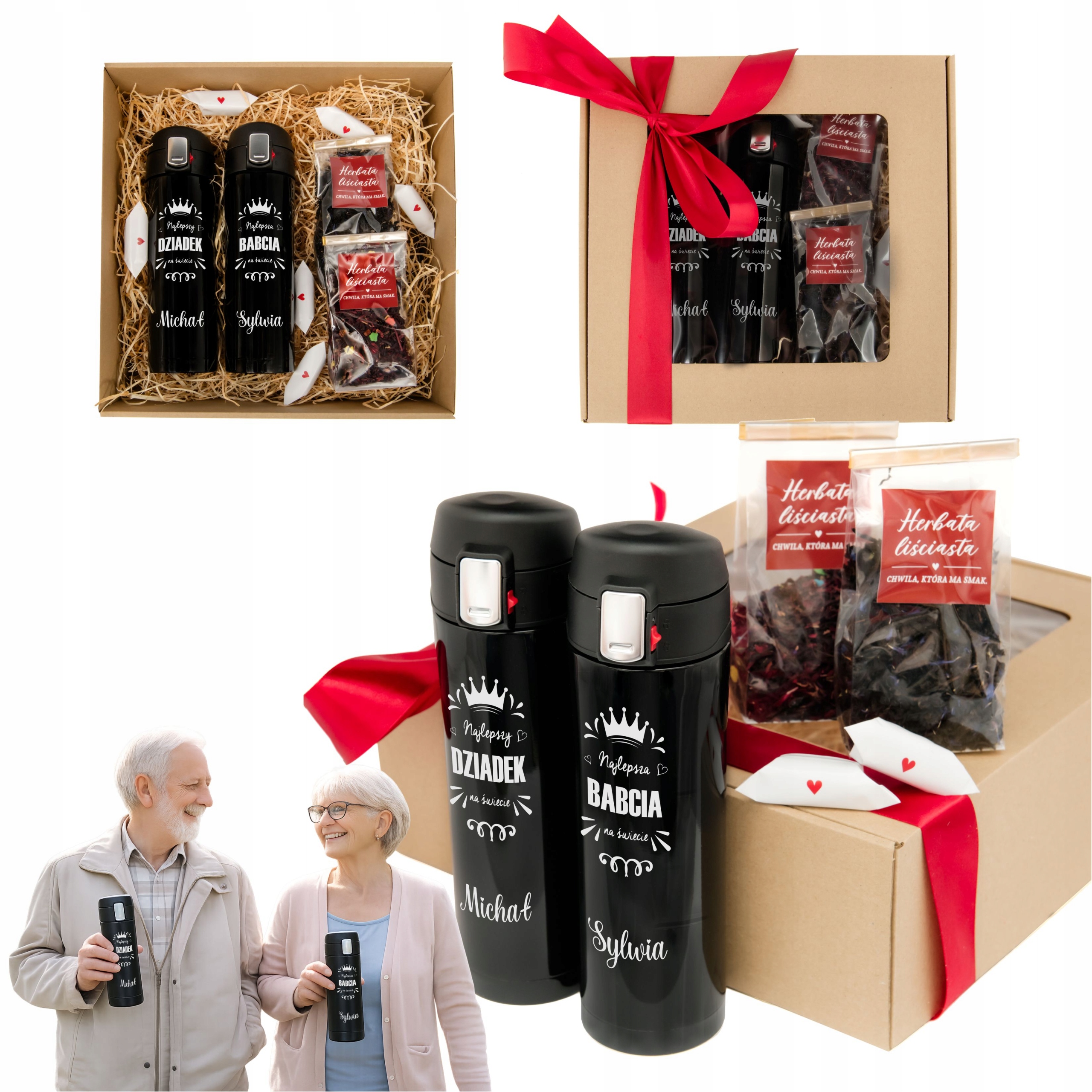 Dárek Dárků Pro Babičku A Dědečka Termohrnky s gravírováním