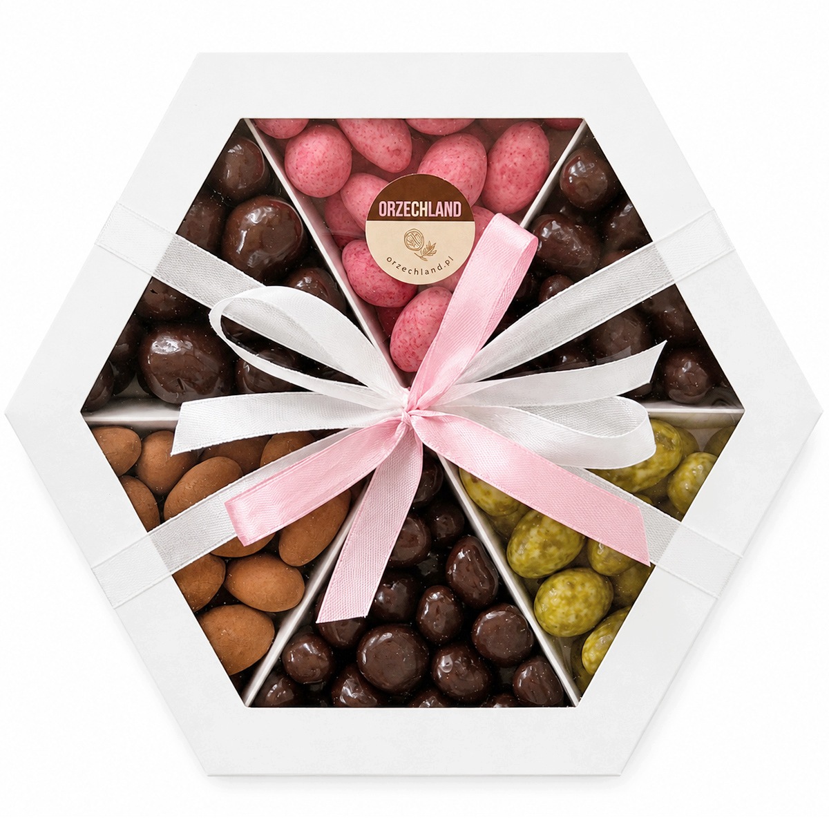Zestaw Prezentowy Delicja 650 g Orzechy Owoce w Czekoladzie Bakalie