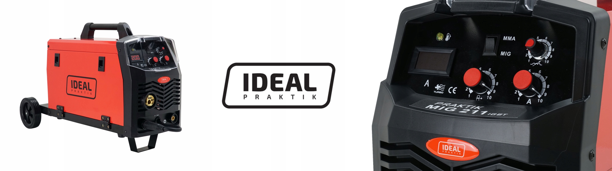 Spawarka MIGOMAT MIG MAG 200 MMA FLUX zestaw MAG Marka Ideal