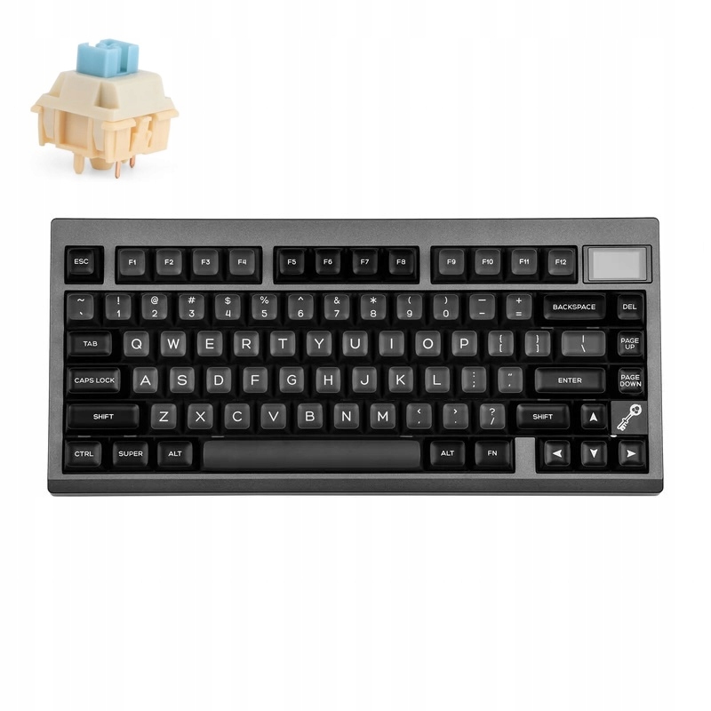 Epomaker TH80 Pro V2 Bezdrátová programovatelná mechanická klávesnice 75%