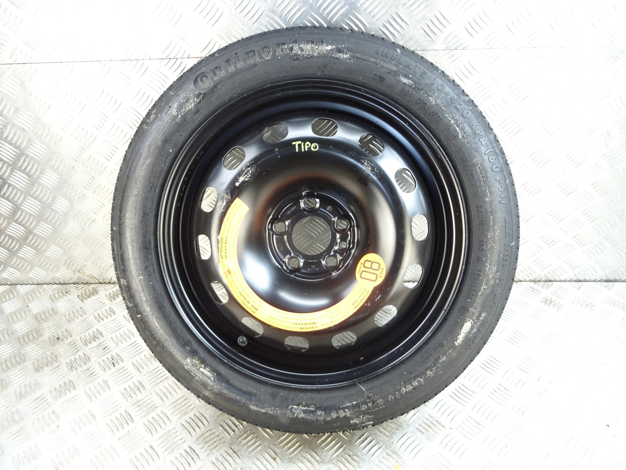 FIAT TIPO II roue roue de secours 16"