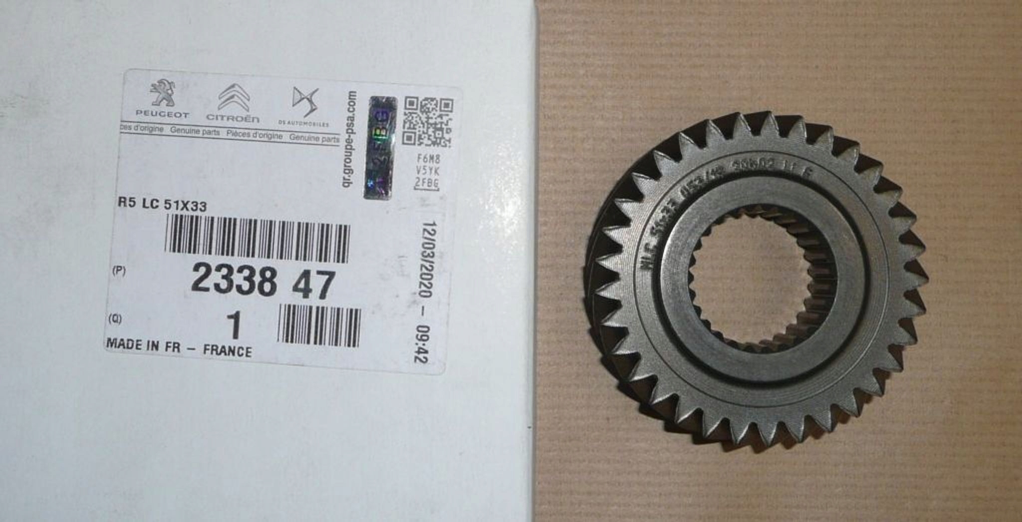 Ozubené Kolo 5 Rychlostních Stupňů C Jumper III 2338.47