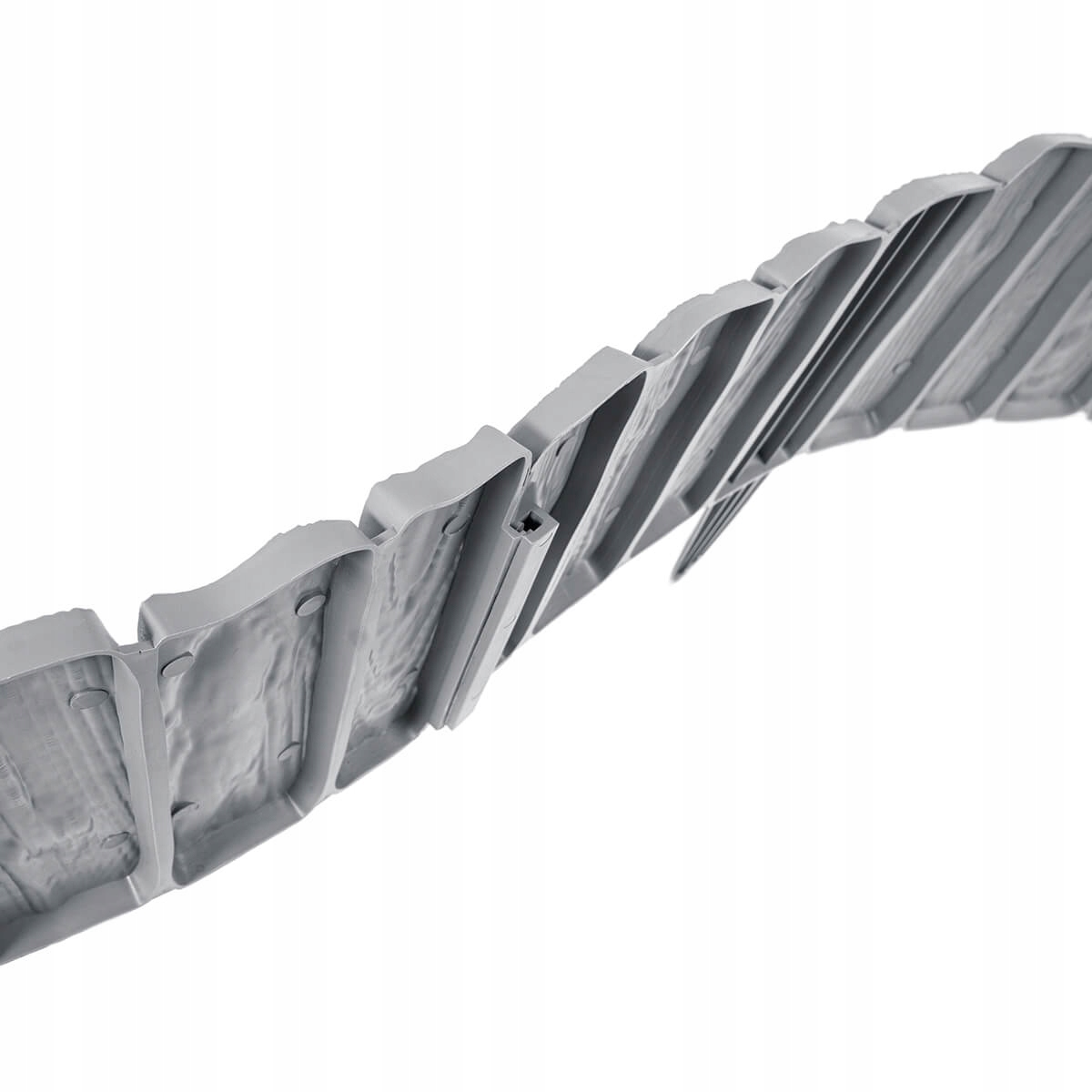 PALISADA OGRODOWA obrzeże trawnikowe płotek WOOD 0,58 mb ciemny brąz Kolor brązowy