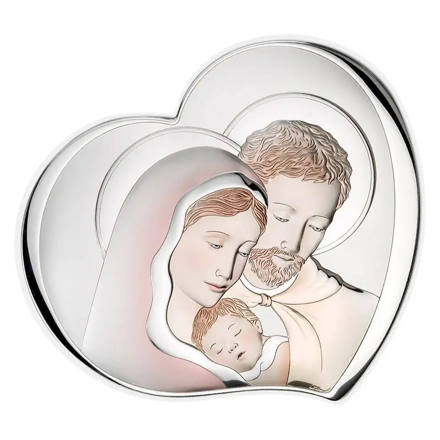 Valenti 14,5x12,5cm Obrázek Svatá rodina Srdce Barevné [+grawer]