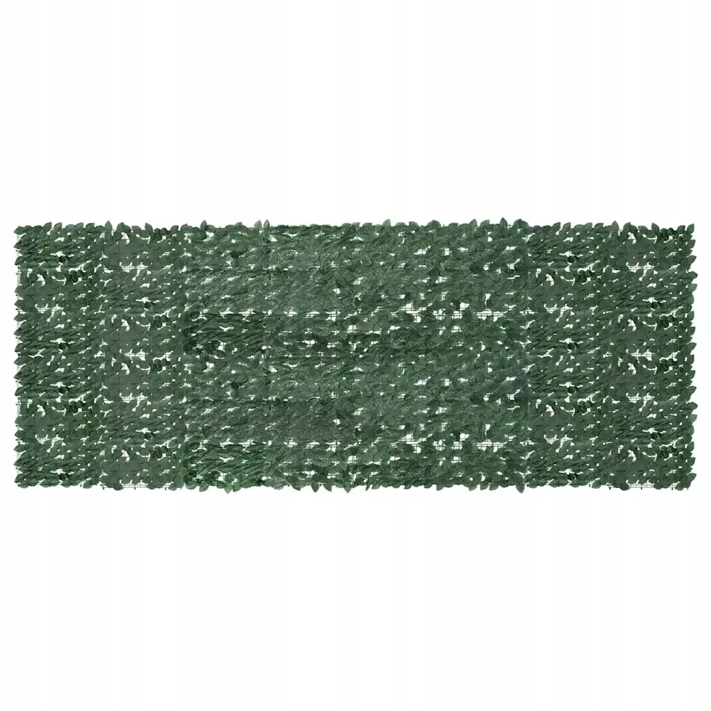 Paraván z polyetylenu, tmavě zelený, 400 x 150 cm