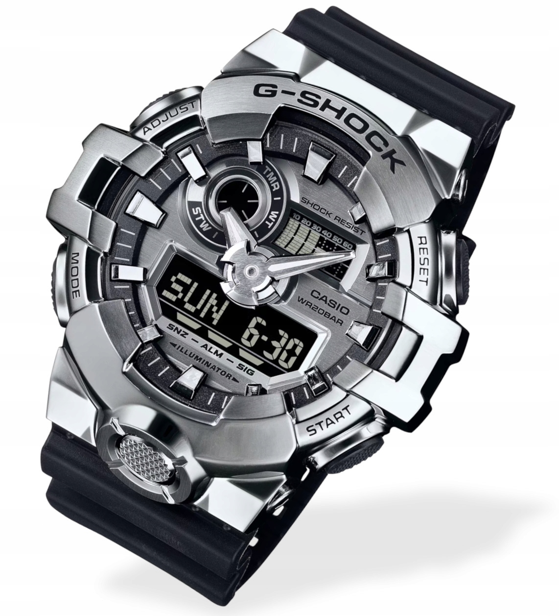 Sportovní ocelové pánské hodinky Casio G-Shock GM-700 +Box Gravírování