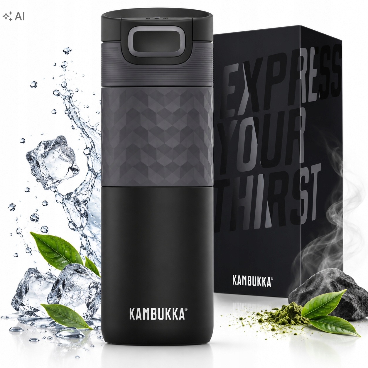 Termohrnek na kávu do auta Kambukka Etna Grip 500 ml krabička bonus!