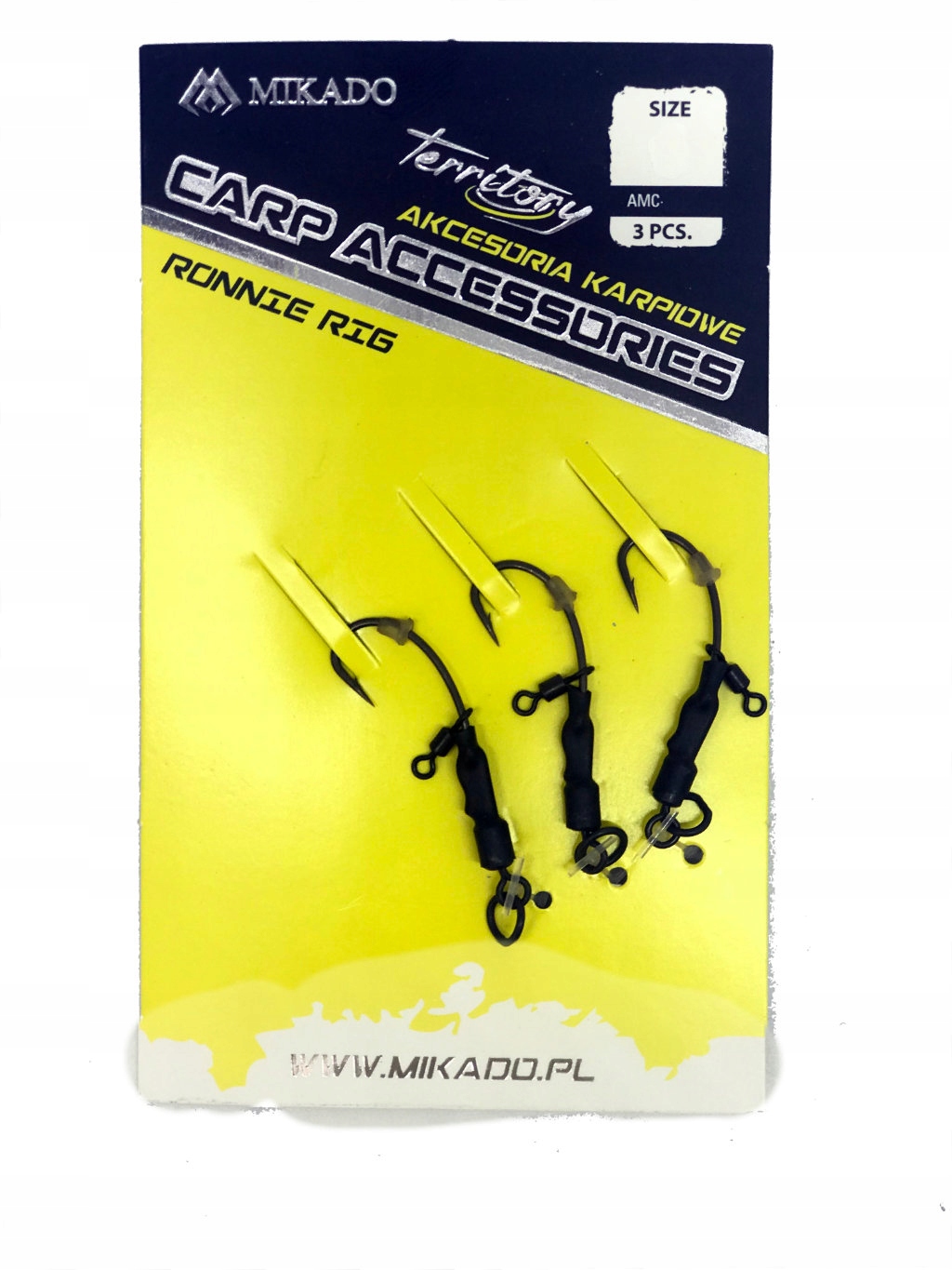 Mikado Przypon Karpiowy Ronnie Rig Set hak: 4 3szt