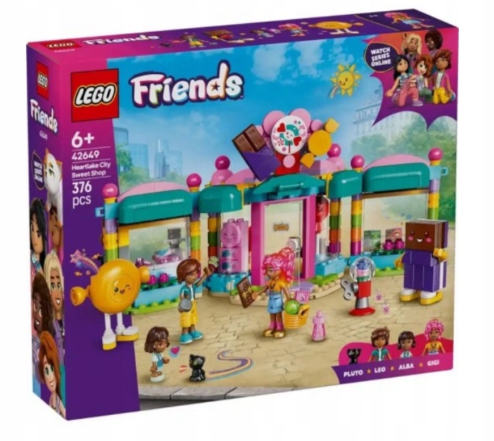 Lego 42649 Friends Obchod S Bonbóny V Srdci