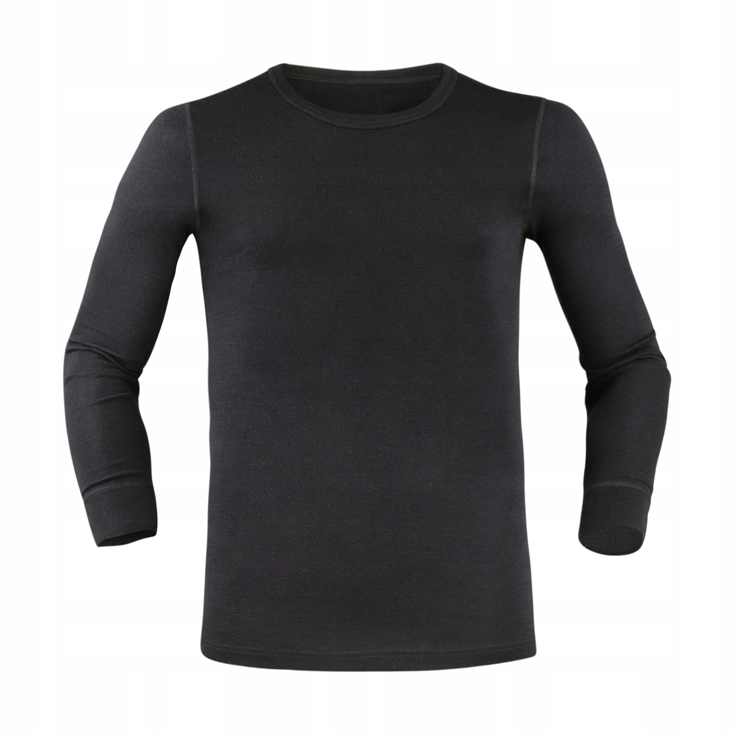 MERINO TERMO PODKOSZULKA MĘSKA Z DŁUGIM RĘKAWEM