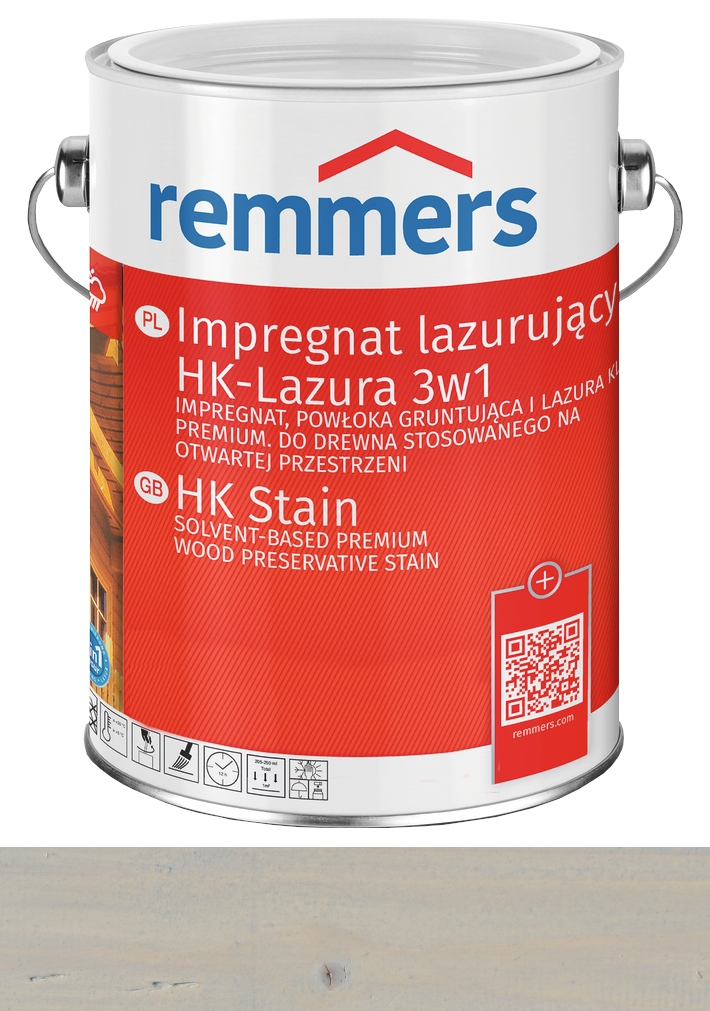 

HK-Lasur impregnat do drewna 0,75L Srebrnoszary
