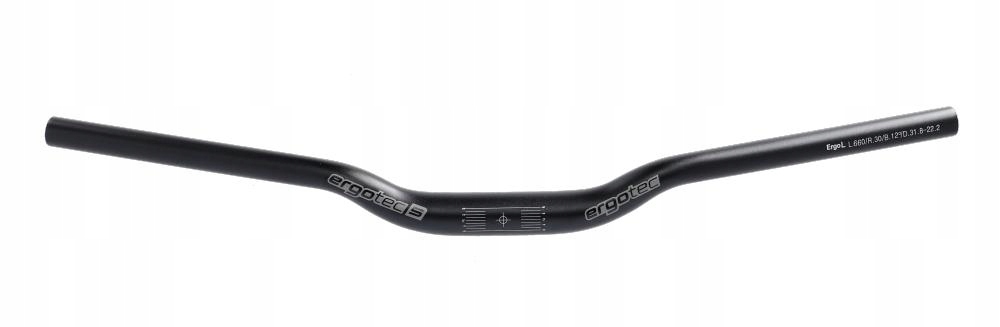 volant Ergotec H-Bar L 31.8x660 mm 12° černá matná