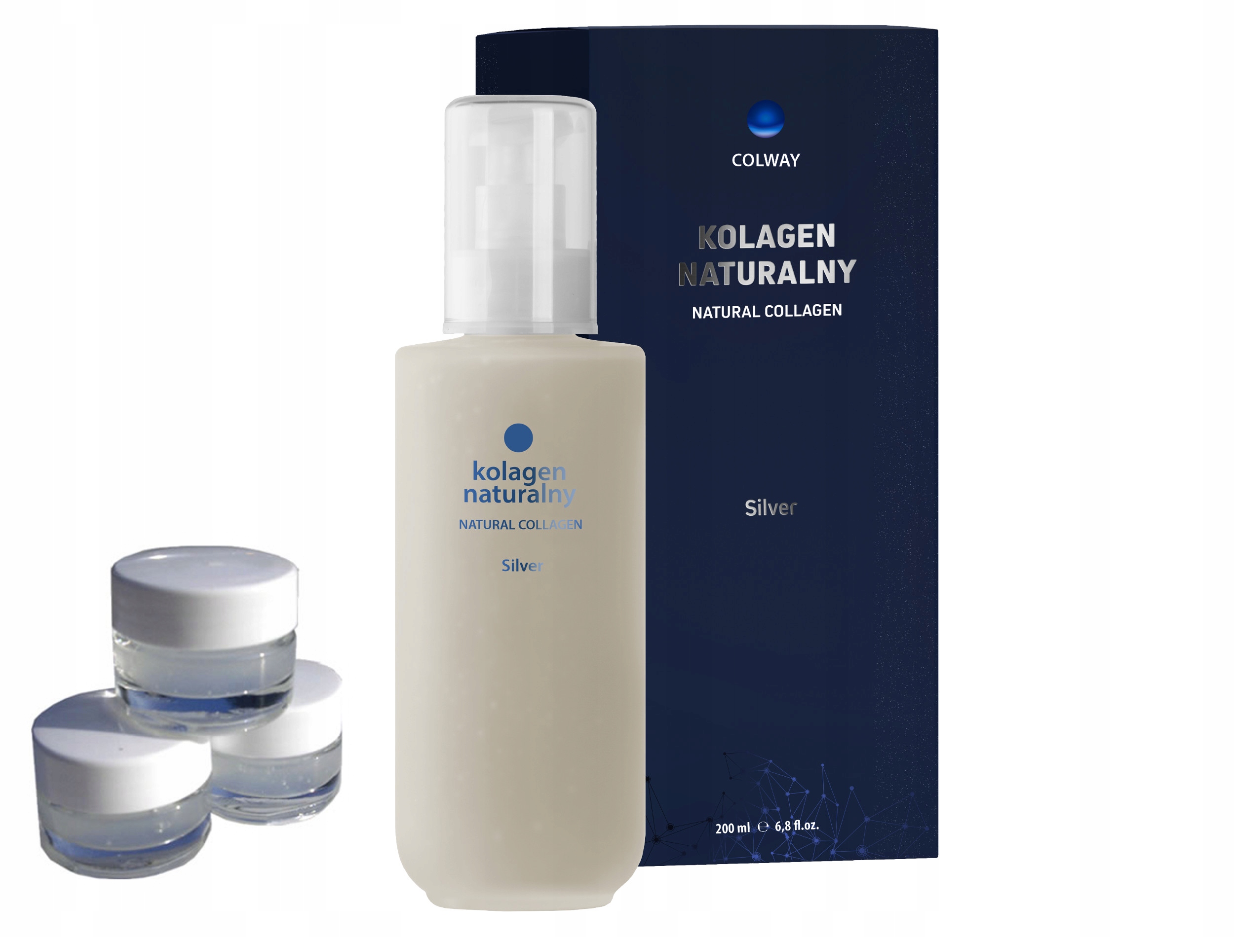 Přírodní kolagen Silver 200 Ml Colway na strie, jizvy a celulitidu