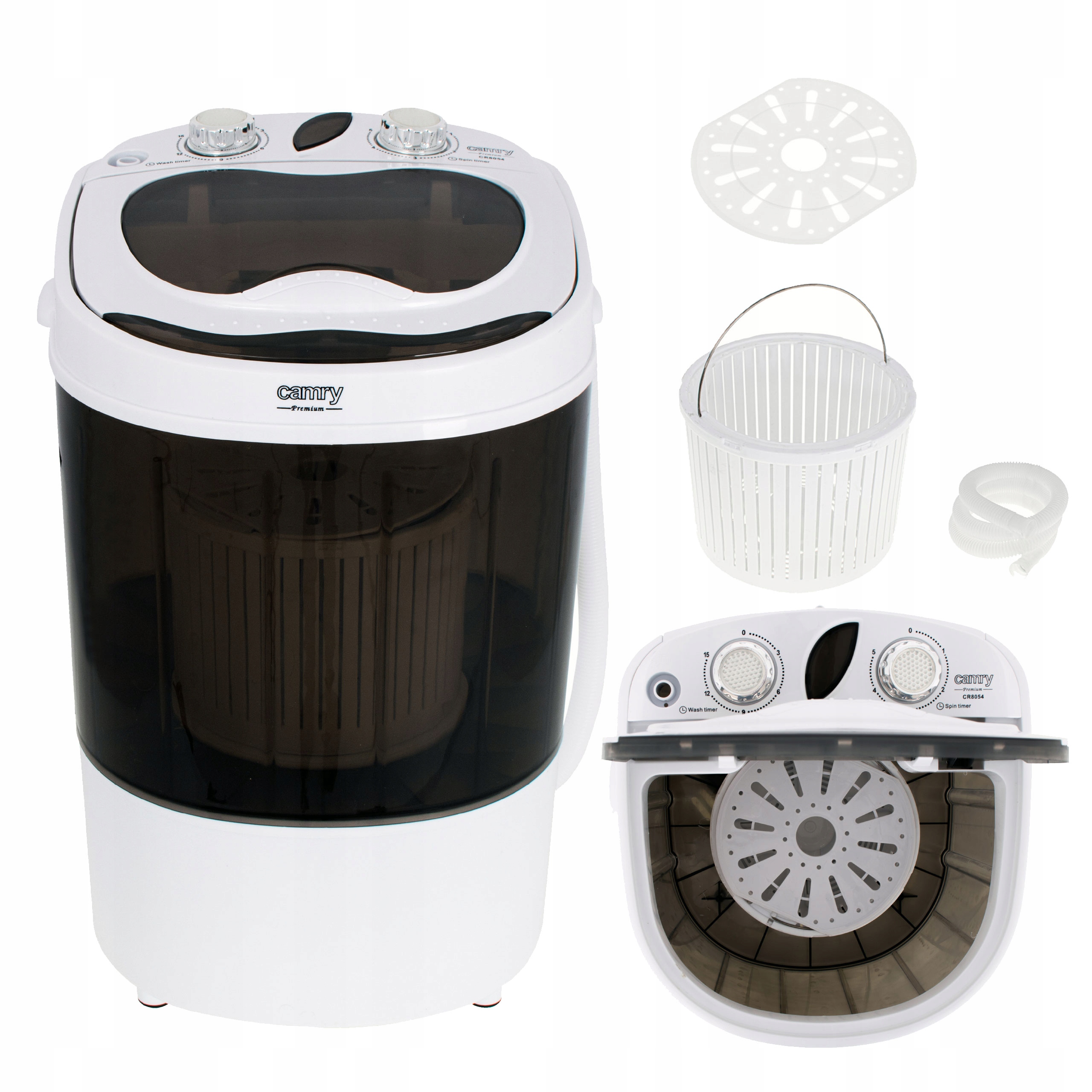 Pralka Turystyczna z Wirówką 3kg/1kg Typ Frania na Działkę Kemping Namiot