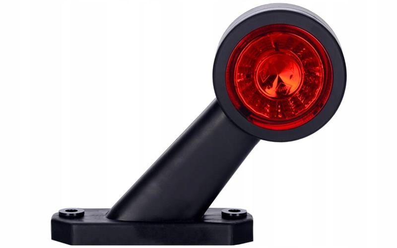 LAMPA OBRYSOWA NA RAMIENIU LED BIAŁO CZERWONA