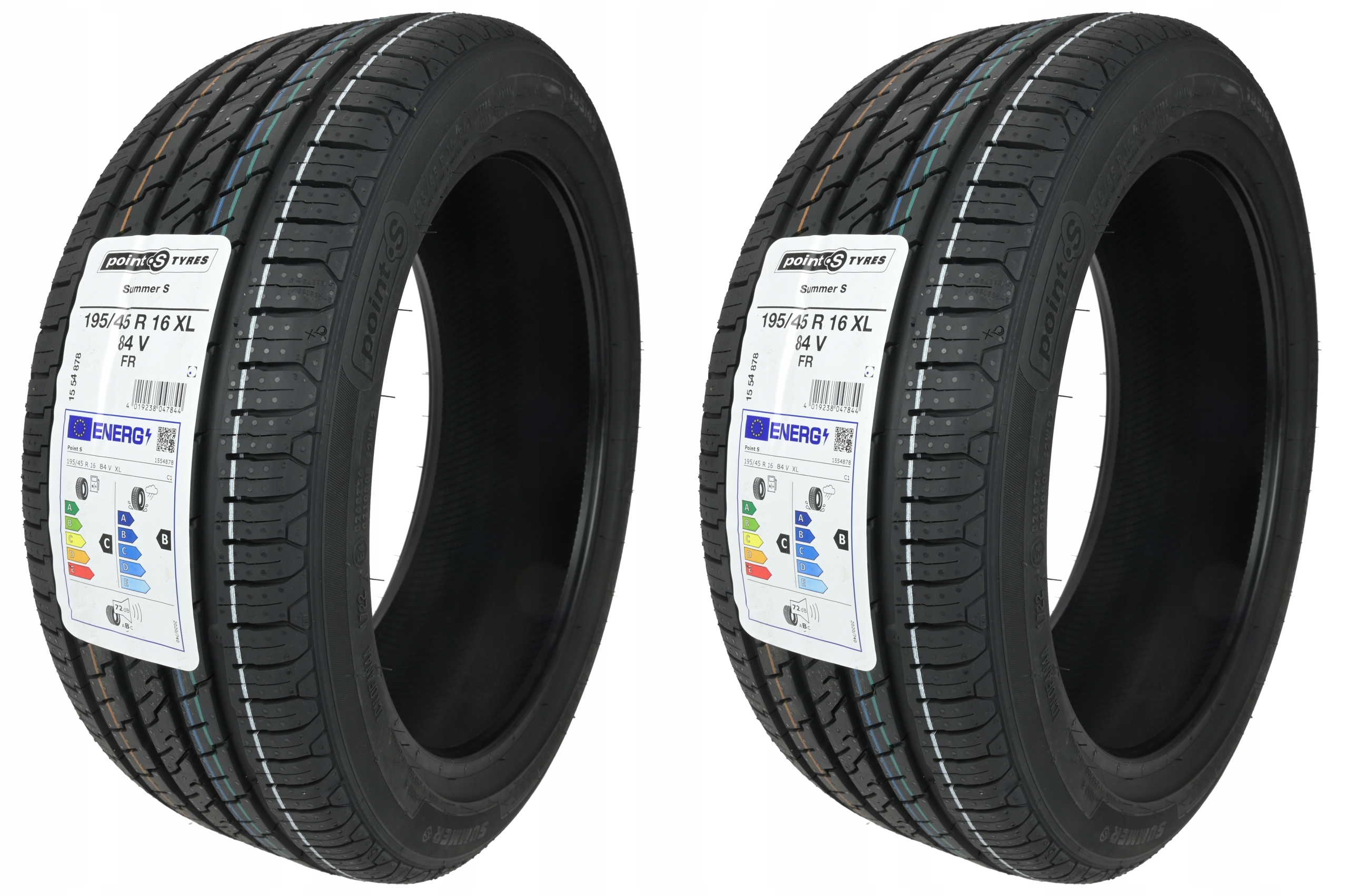 2 x 195 / 45R16 XL 84V Fr Summer s Point s лето