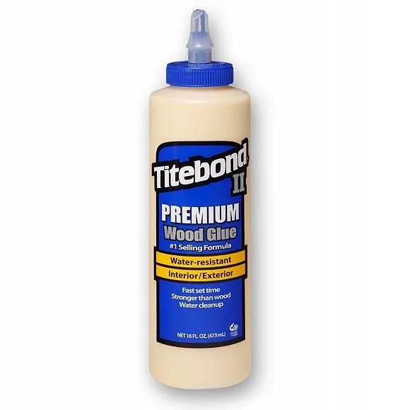 Titebond II Premium - Klej do drewna D3 wodoodporny 473 ml