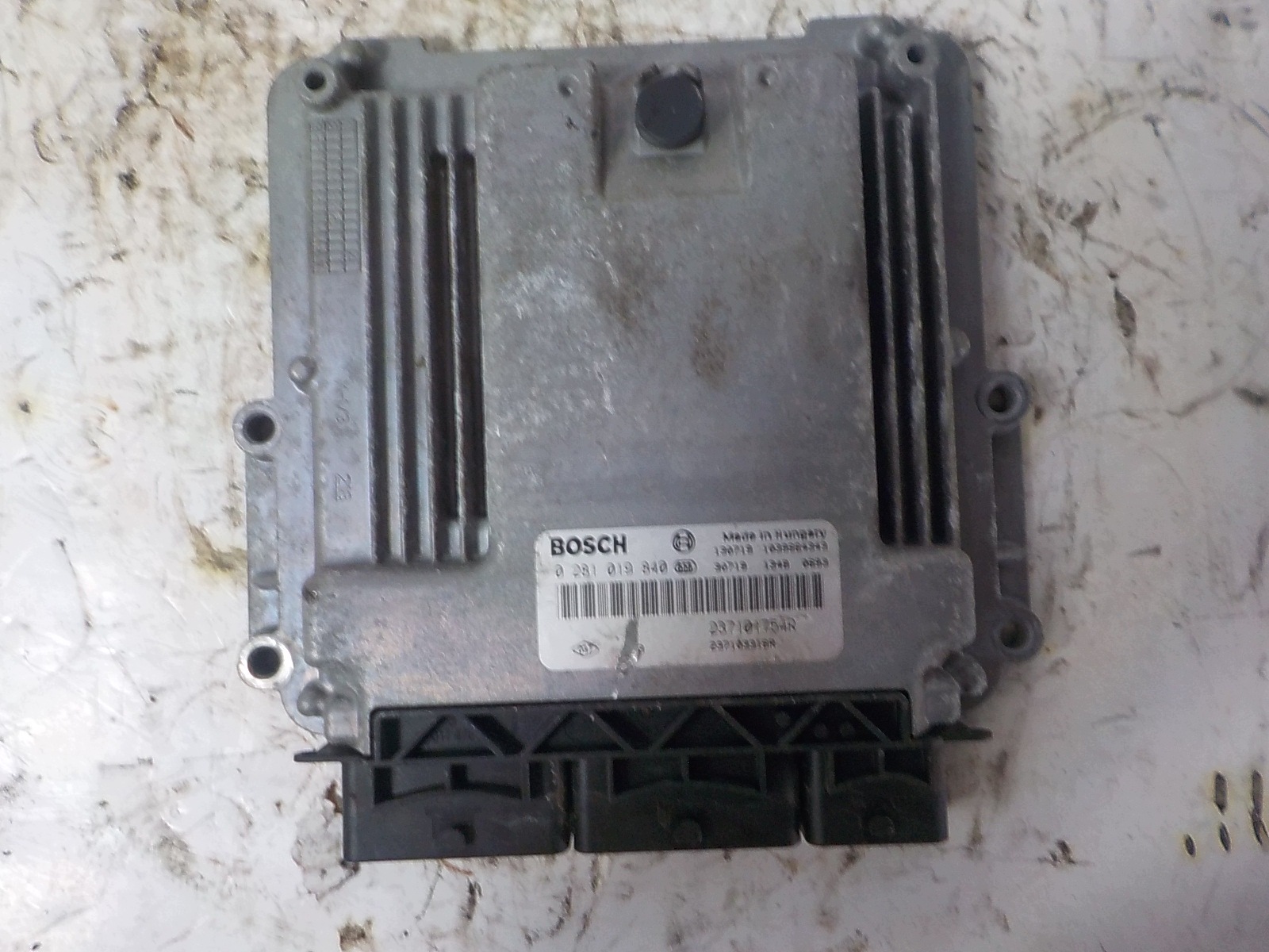 RENAULT TRAFIC II computer control unit 0281019840 237101754R