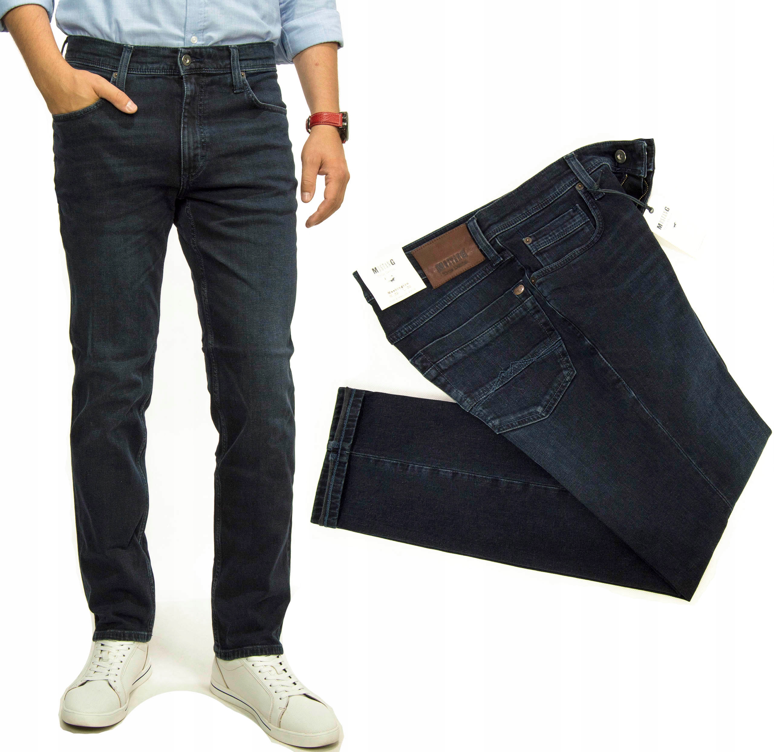 

Mustang Washington 882 spodnie jeansy Slim W33 L32