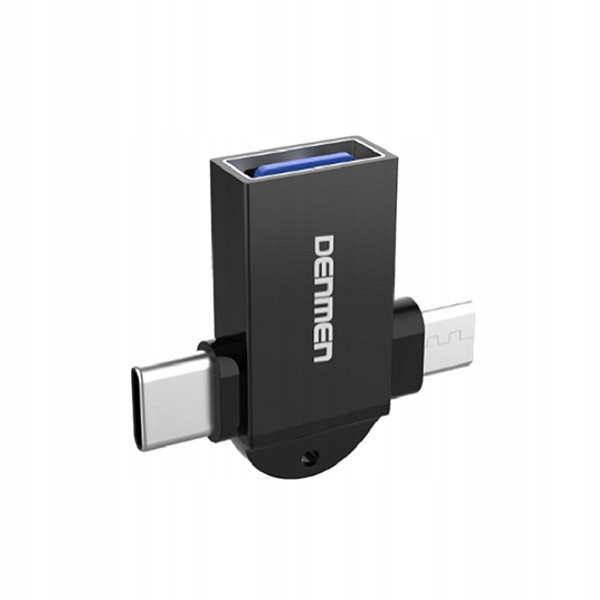 

Brelok 2w1 Adapter Otg Usb 3.0 Usb Micro Usb Typ-c