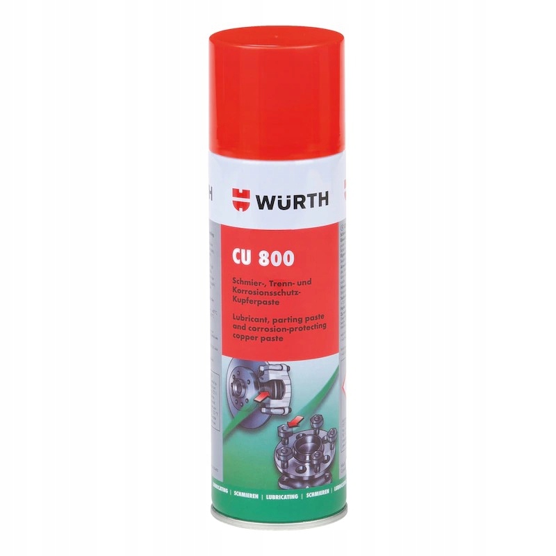 

Wurth Cu 800 smar miedziany wysokotemperaturowy