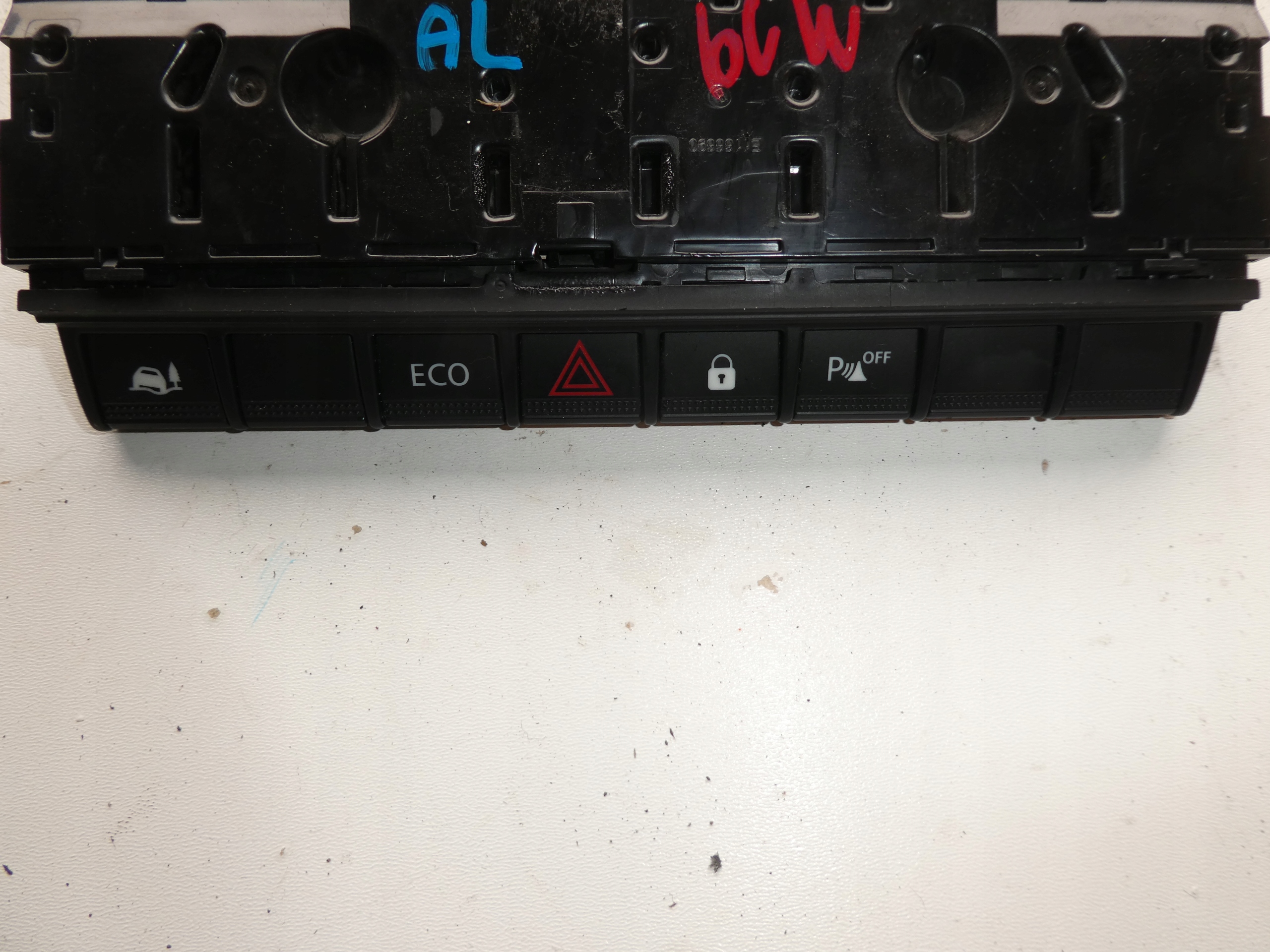 RENAULT MASTER III LIFT IV PANEL switch of warning lights ECO