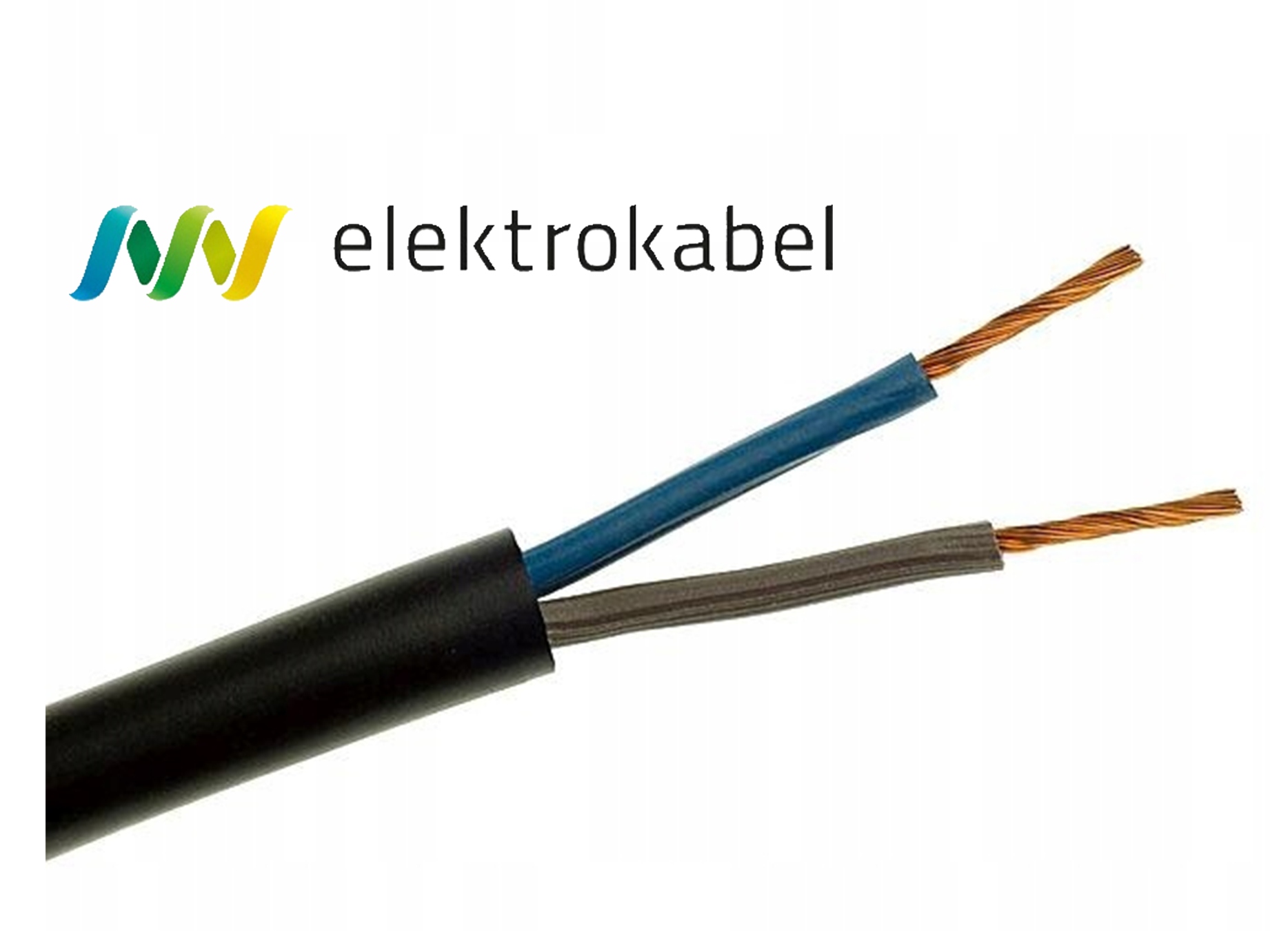 Ebrom - Tubo Flessibile Raccordato H05 VV-F, 2 X 1 Mm², 50 M - Foto 2