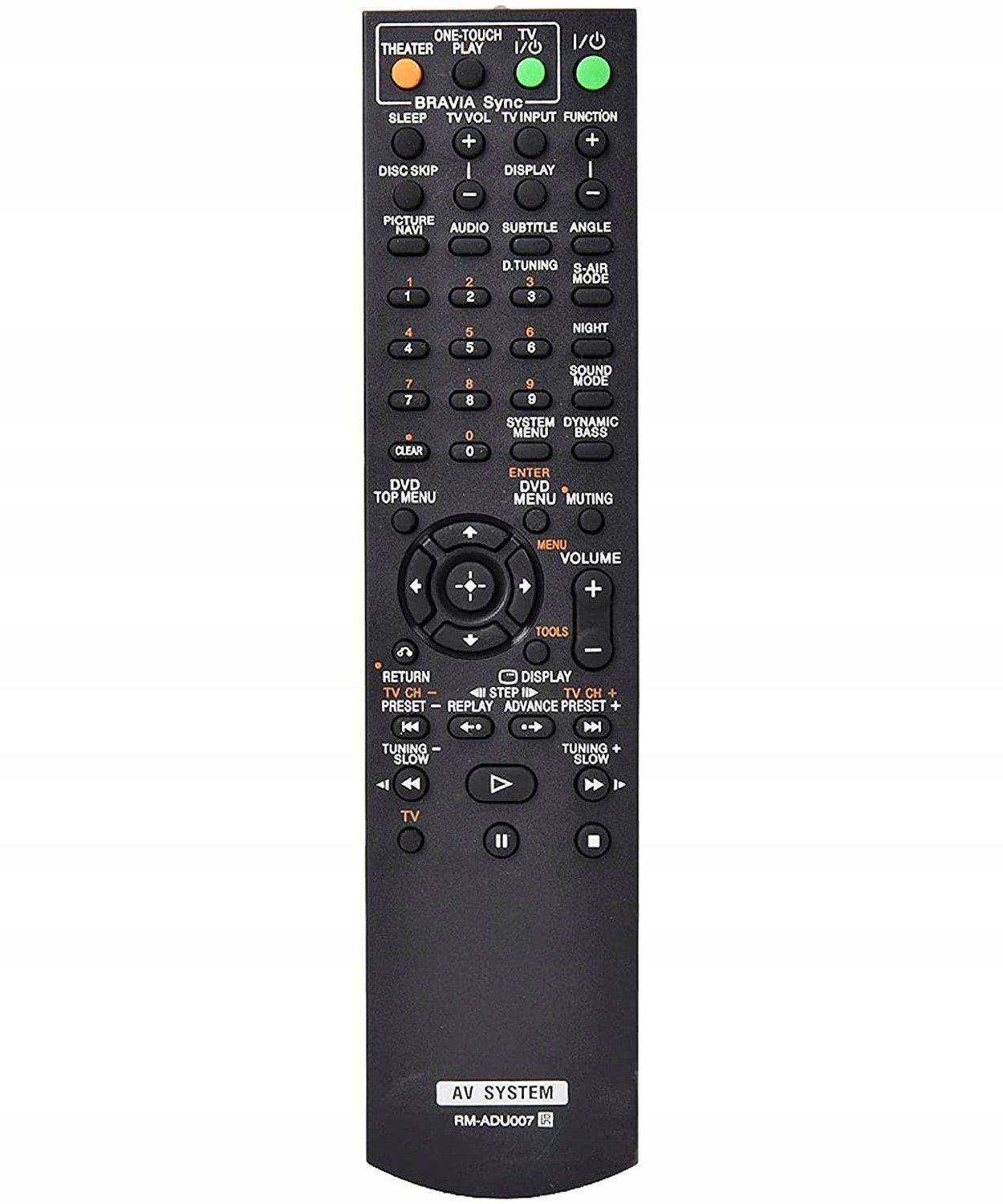 Dálkové Ovládání Pro Sony DAV-DZ260 DAV-DZ560 DAV-HDX274 RM-ADU007