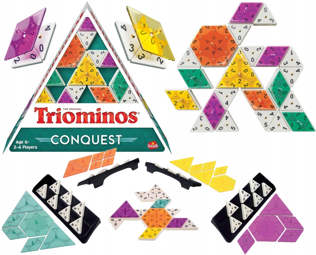 Rodzinna Gra Logiczna Liczbowa Triominos 0532