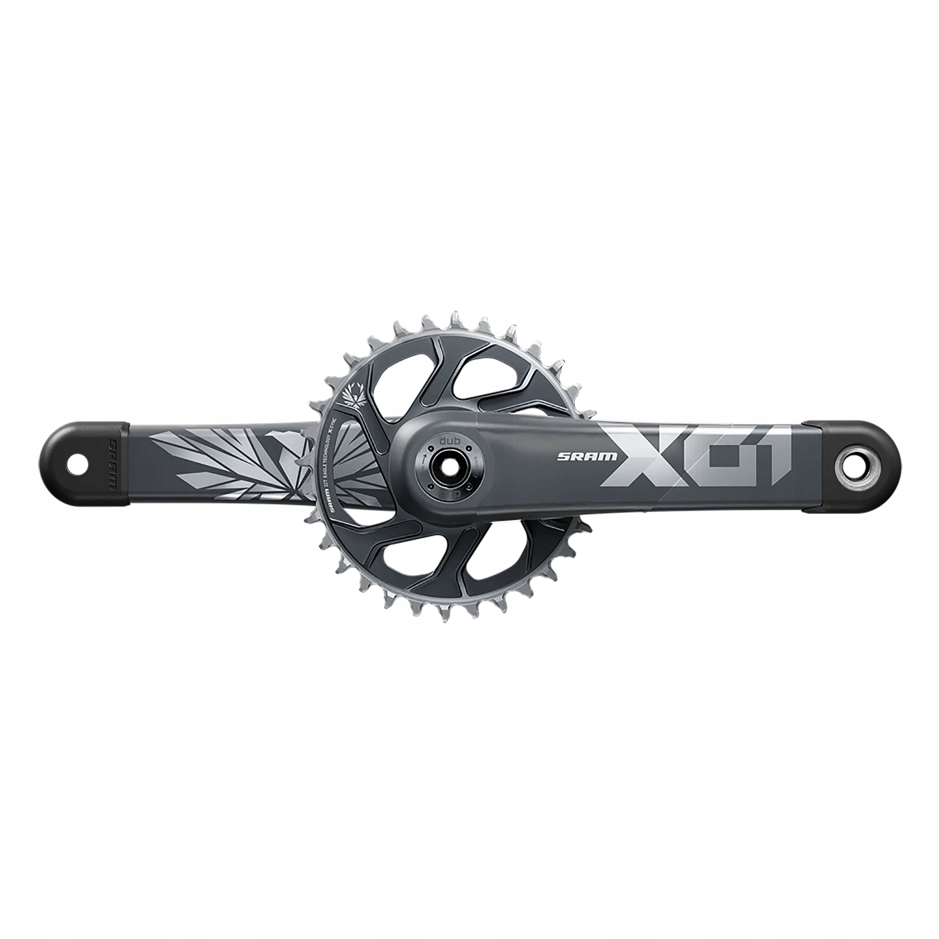 Sram Kliky X01 Eagle Fc- x01- 1- c3 175mm, 32z, alu/ carb, cr, dm, 11/ 12