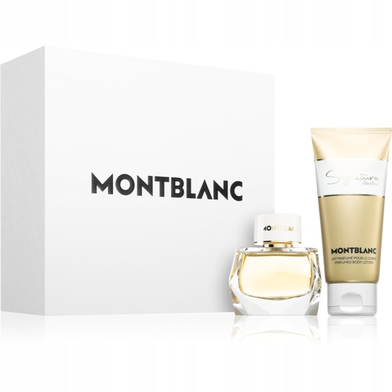 Zestaw Montblanc Signature Absolue Woda Perfumowana Balsam Do Ciała