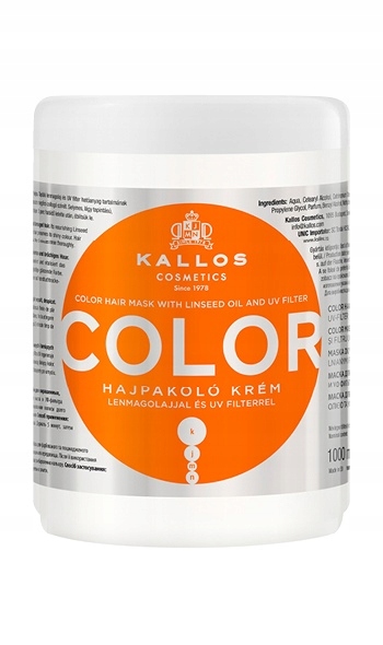 

Kallos Color Maska do włosów farbowanych 1000ml