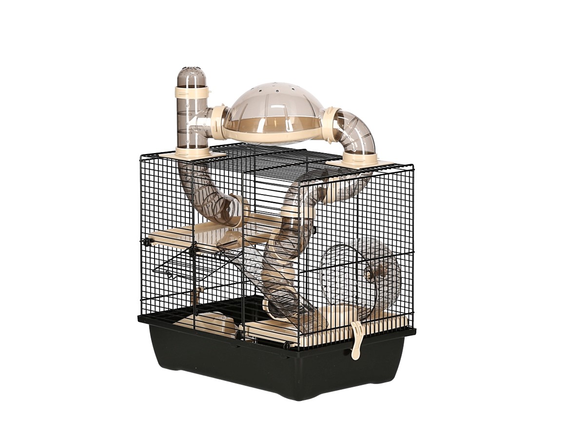 KLATKA DLA CHOMIKA TEDDY LUX ROCKY + TARAS Wymiary drzwiczek 11x12 cm