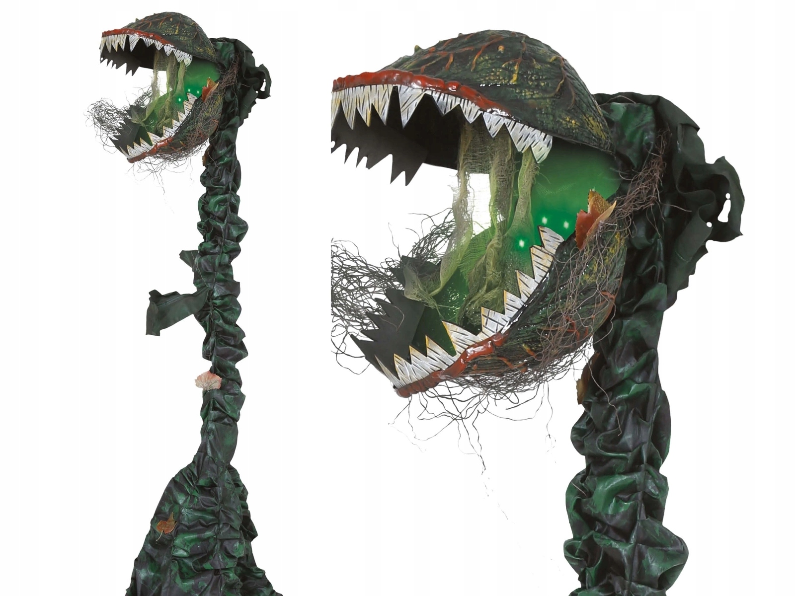 Dekorácia interaktívna Mäsožravá rastlina zabijak 190 cm Halloween