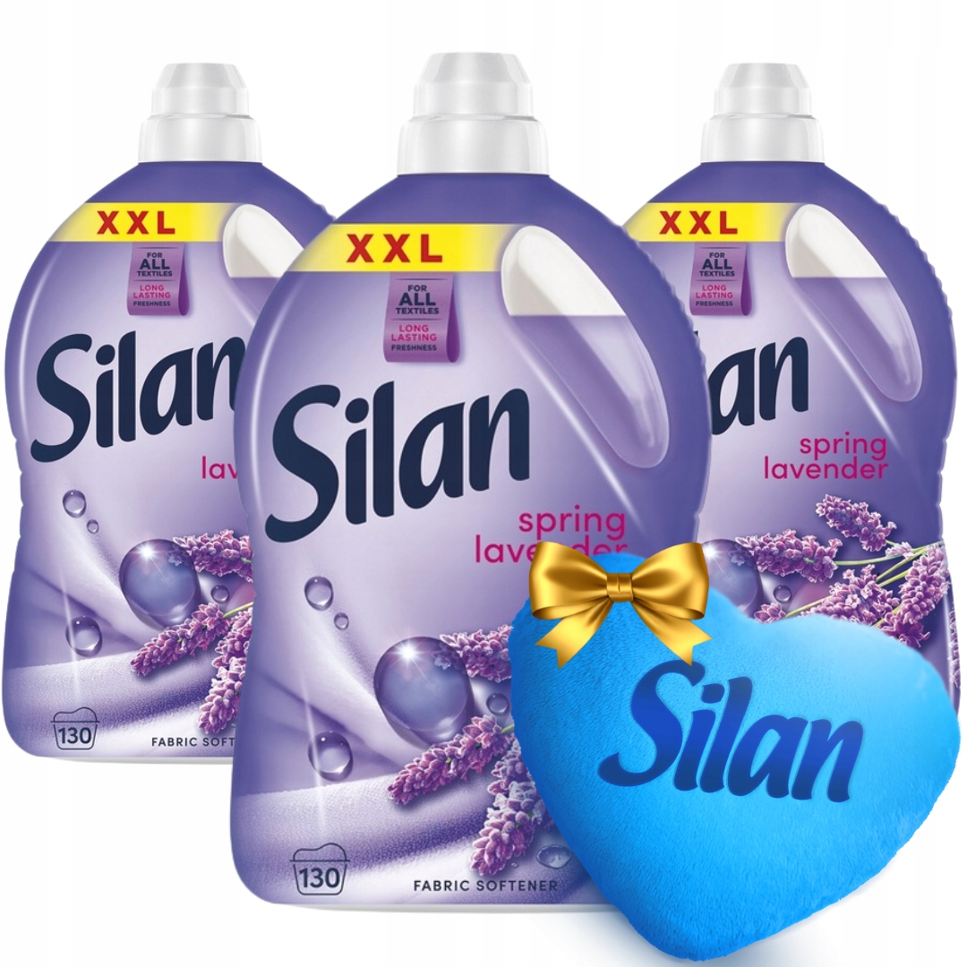 tekutá aviváž Silan Lavender 2,86 l, 130 praní x 3