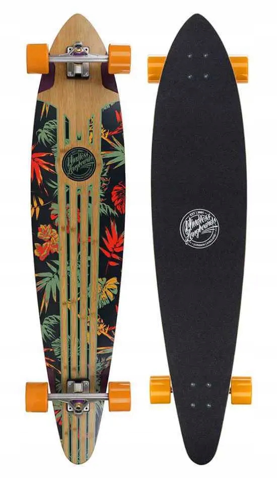 Mindless Maverick IV Longboard skateboard 46" Orange