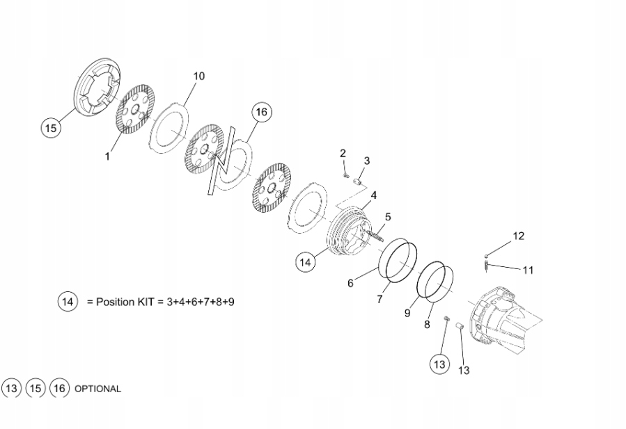 DANA SPICER 734.07.610.04 - TARCZA HAMULCOWA Marka maszyny Inna