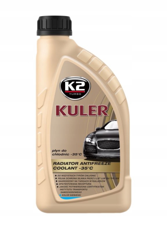 Płyn Do Chłodnic G11 1L K2 Niebieski Kuler