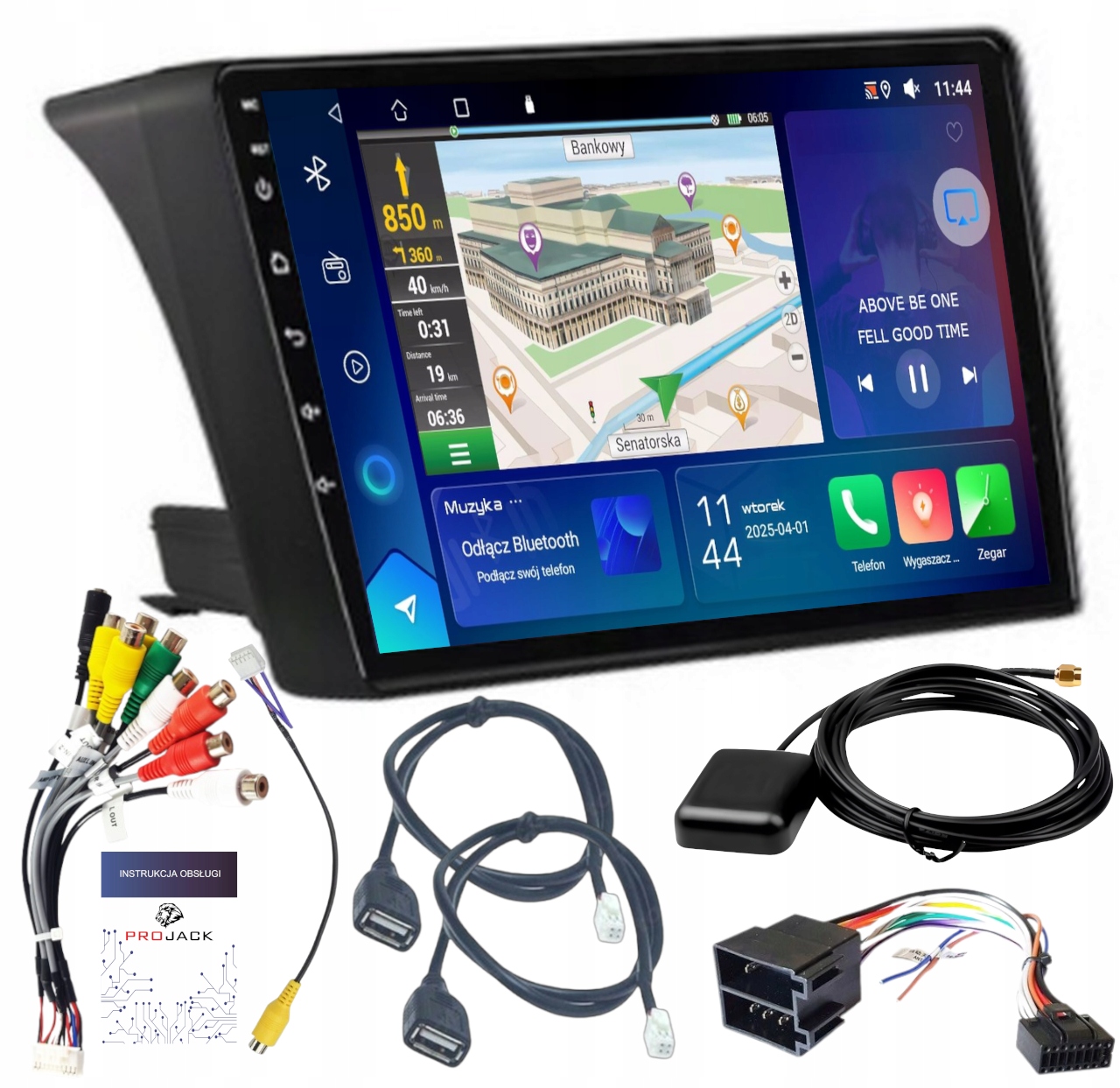 Autorádio Navigácia Gps Citroen Jumper 2006-15 Wifi Carplay 2/64GB