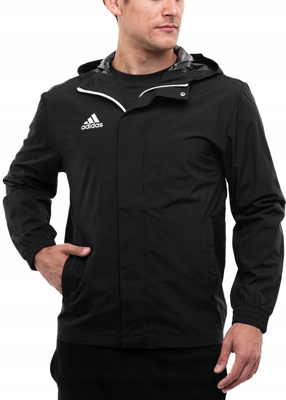 adidas pánská bunda s kapucí lehká větrovka Entrada 22 vel L