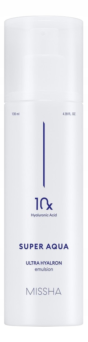 Missha Aqua Ultra Hyalron Emulsion lehká hydratační emulze 130 ml