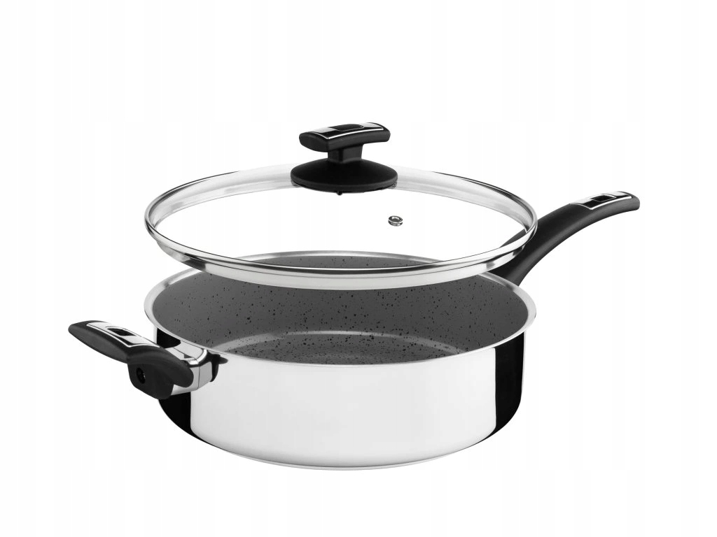 Kolimax Panvica Cerammax Pro Standard 26 cm s rukoväťou, so sklom. pokrievk