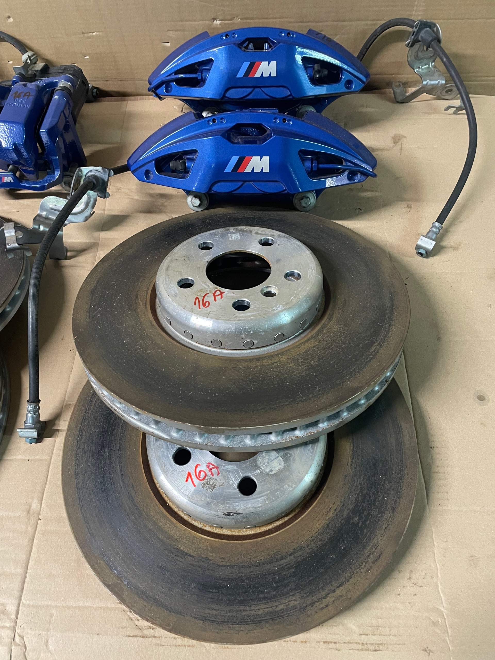 calipers discs 348X36 M PAKIET BMW 4 G26 G23 G22 3 G20 10 KM IDEAL
