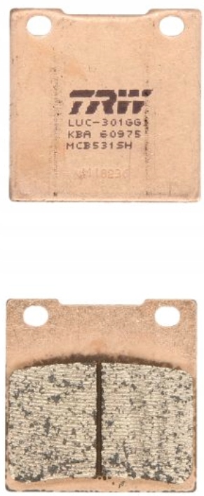 KLOCKI HAMULCOWE TRW SUZUKI GSX R 600 97 03 TYL