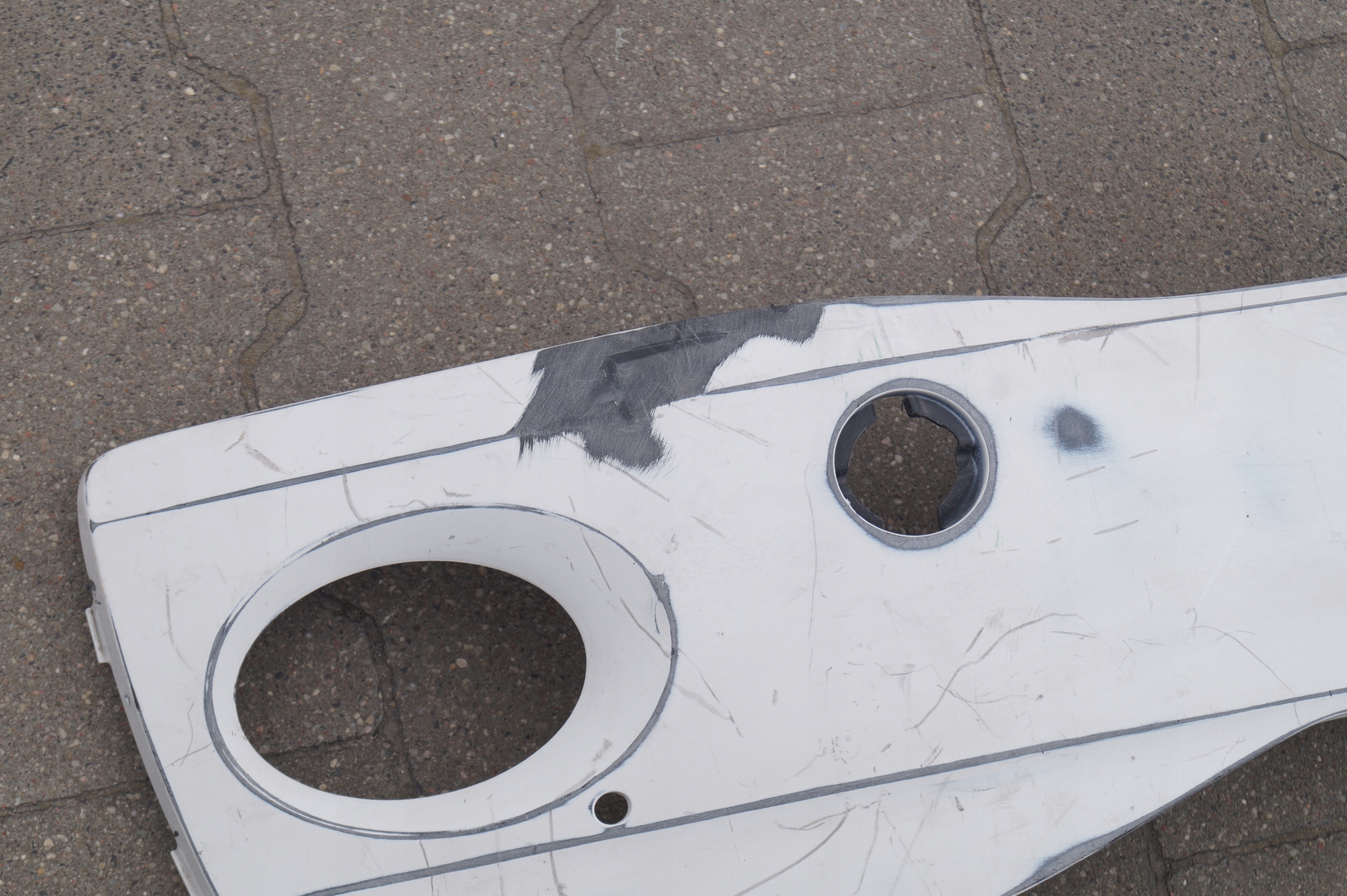 grid moulding for bumper front VW UP UP! LIFT 1S0