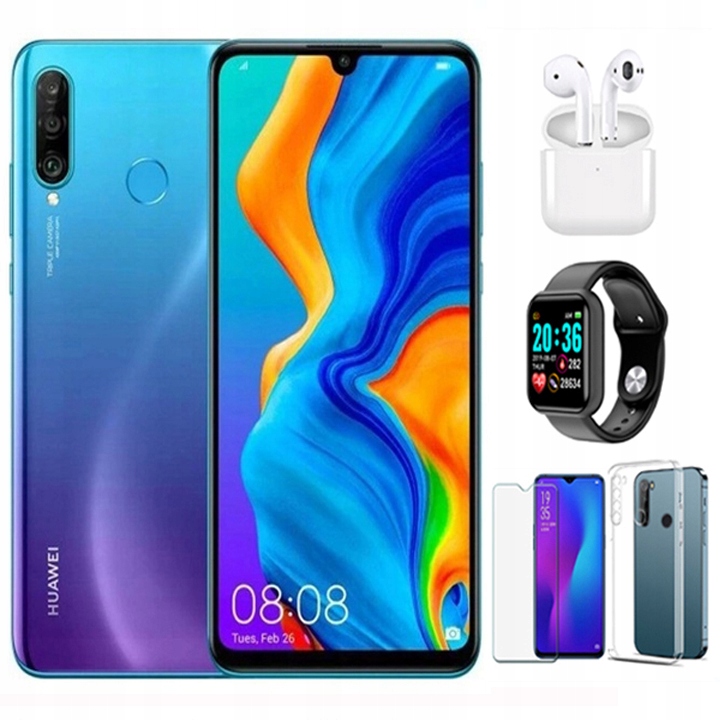 Смартфон Huawei P30 Lite 4 ГБ / 128 ГБ 4G (LTE) синий