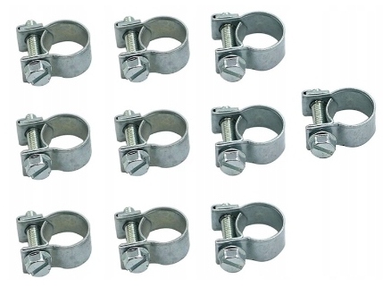 Opaska śrubowa obejma zaciskowa 12-14 Gbs 10szt